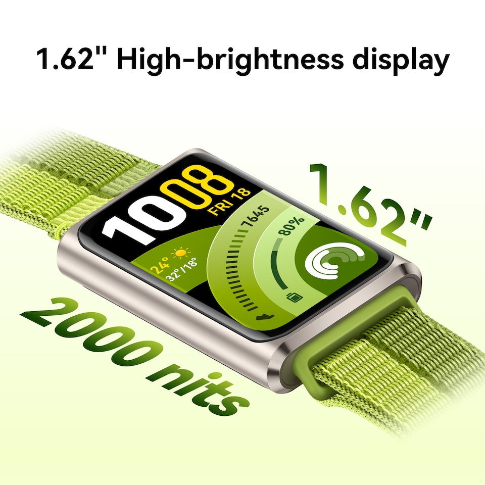 image 1 of Huawei Band 11 Pro with Built-in GPS Field Green
