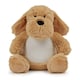 image 1 of Mumbles Printme Dog Plush Toy - Brown - M