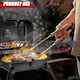 image 4 of Alivio Portable Barbecue Grill, High Quality BBQ Charcoal Grill (Black)
