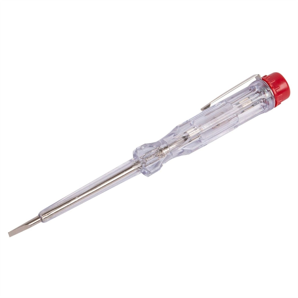 Pro User Mains Tester - 14cm - Clear