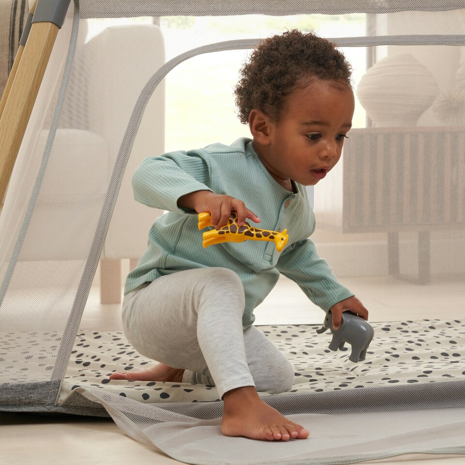 image 1 of Tutti Bambini CoZee Go - Oak/Charcoal