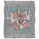 image 1 of Looney Tunes Aint I A Stinker Bugs Bunny Blanket - Multicoloured - One Size