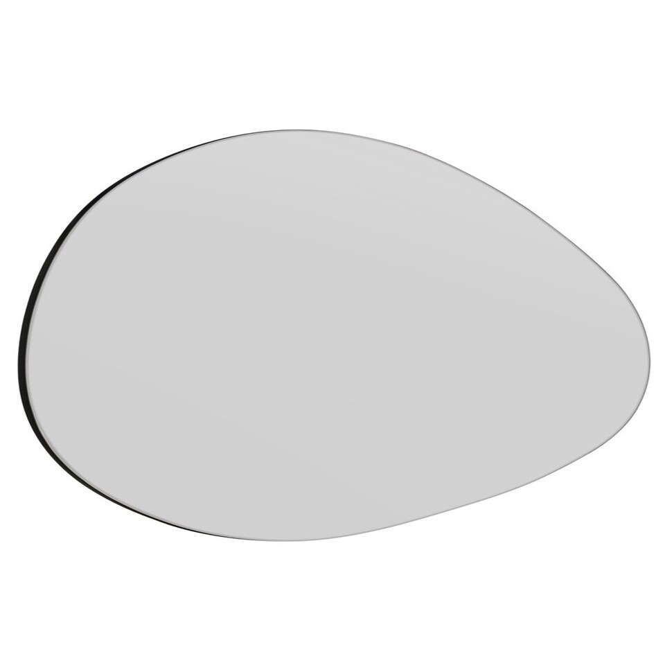 image 1 of The Lapillus - Frameless Pebble Wall Mirror 47" X 32" (120CM X 80CM) | Multi