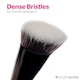 image 3 of Brushworks No. 11 Flat Top Contour Brush | Black