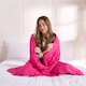 image 1 of OHS Sensory Sleep Therapy 6kg Weighted Blanket 125 x 180cm | Pink | Hot Pink
