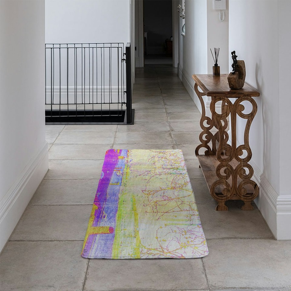 image 1 of London Eye Tree Drops (Runner Rug) Multi