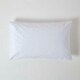image 5 of Homescapes Terry Towelling Waterproof Pillow Protectors Standard Size - Pack of 4 White