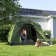 image 2 of Outsunny 3-4 Person Camping Tent, Waterproof Tent Green | Olive Green, Grey