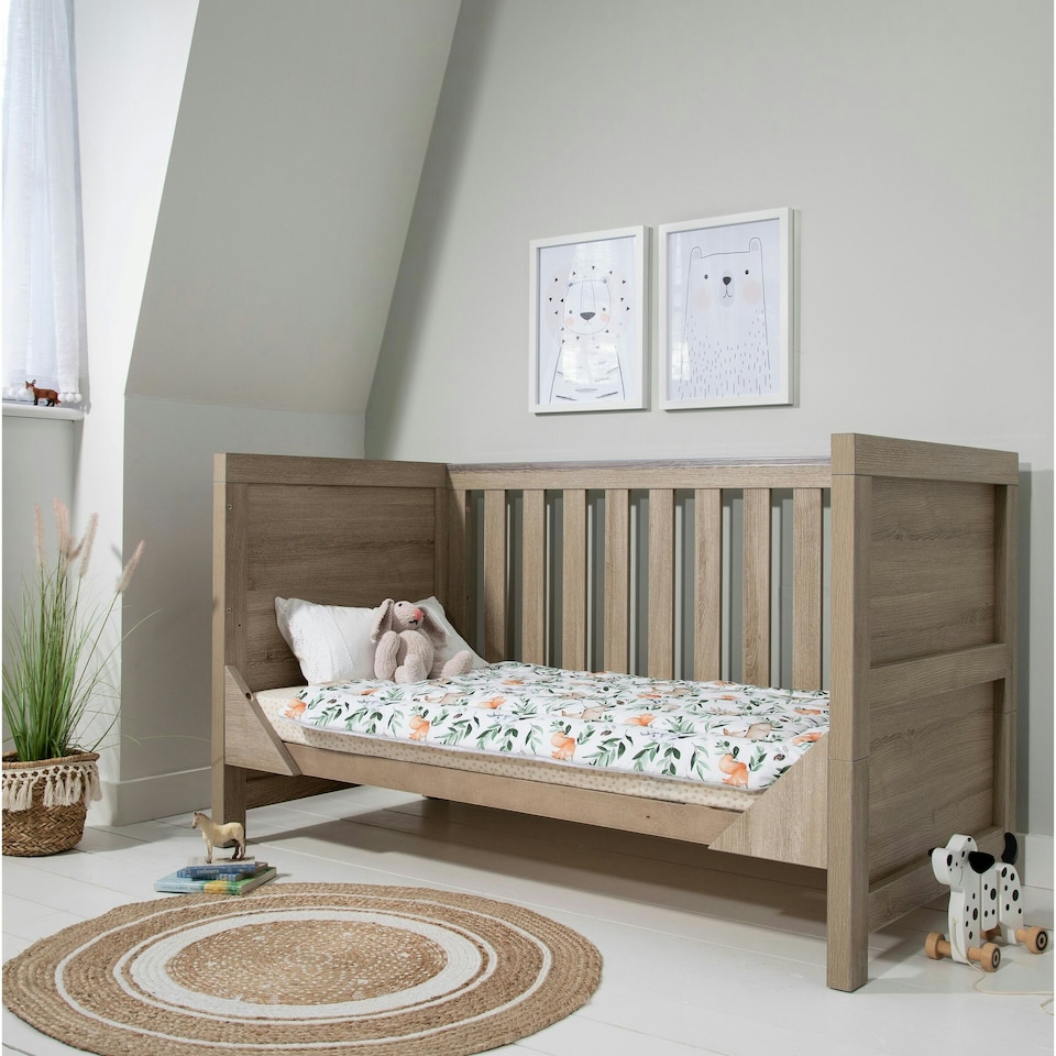 image 1 of Tutti Bambini Modena 3 in 1 Cot bed - Oak