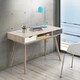 image 2 of Alford 2 Drawer Dressing Table White & Grey Finish