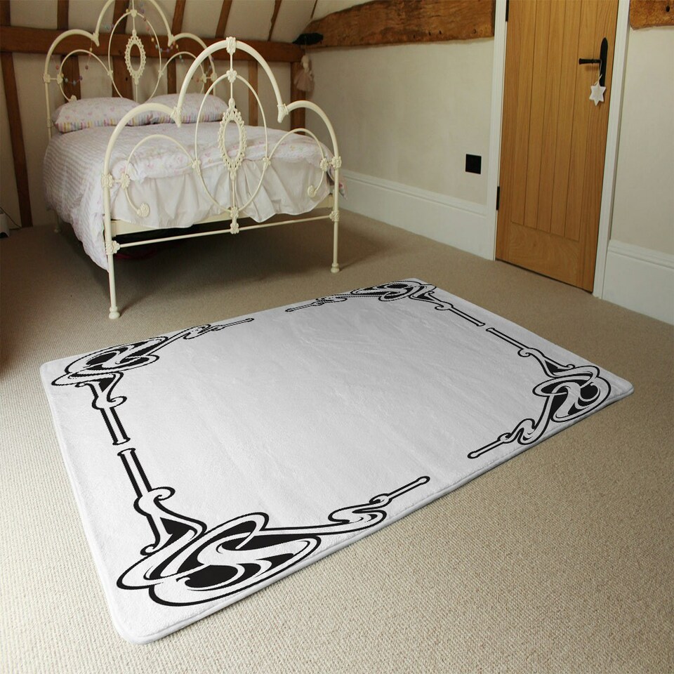 image 1 of Decorative Border (Rug) Multi | Medium: 80x150cm