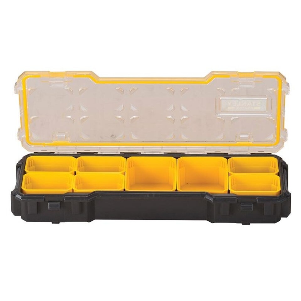 image 1 of Stanley Hand Tools Fatmax 1/3 Shallow Professional Organiser - Multi Colour - One Size Multi