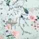 image 4 of Muriva Lipsy Ophelia Wallpaper - Duck Egg - 10m x 53cm Blue