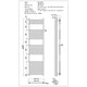 image 3 of Zennor - Black Electric Towel Rail H1800mm x W500mm Straight 700w Standard