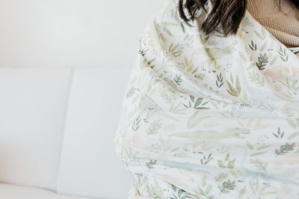 image 1 of Copper Pearl Nursing & Car Seat Cover Rex