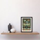 image 2 of Albert Racinet Framed Wall Art Print Chinese Patterns with Birds Home Décor