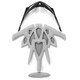 image 6 of Meteor Cycle Helmet Gruver MTB Bike Skateboard Scooter Safety Gear Black | Black-Green | L