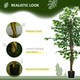 image 3 of HOMCOM 150cm Artificial Tree Ficus for Indoor Home Decor, Fake Tree