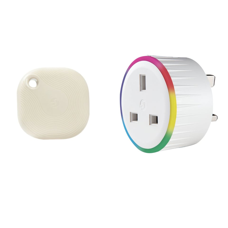 image 1 of Shelly BLU Button 1 Tough (Ivory) & Plug Bundle