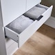 image 8 of Phoenix Wardrobe 2 Door 3 Drawers Bedroom Home Furniture Clothing Storage Shelf | White
