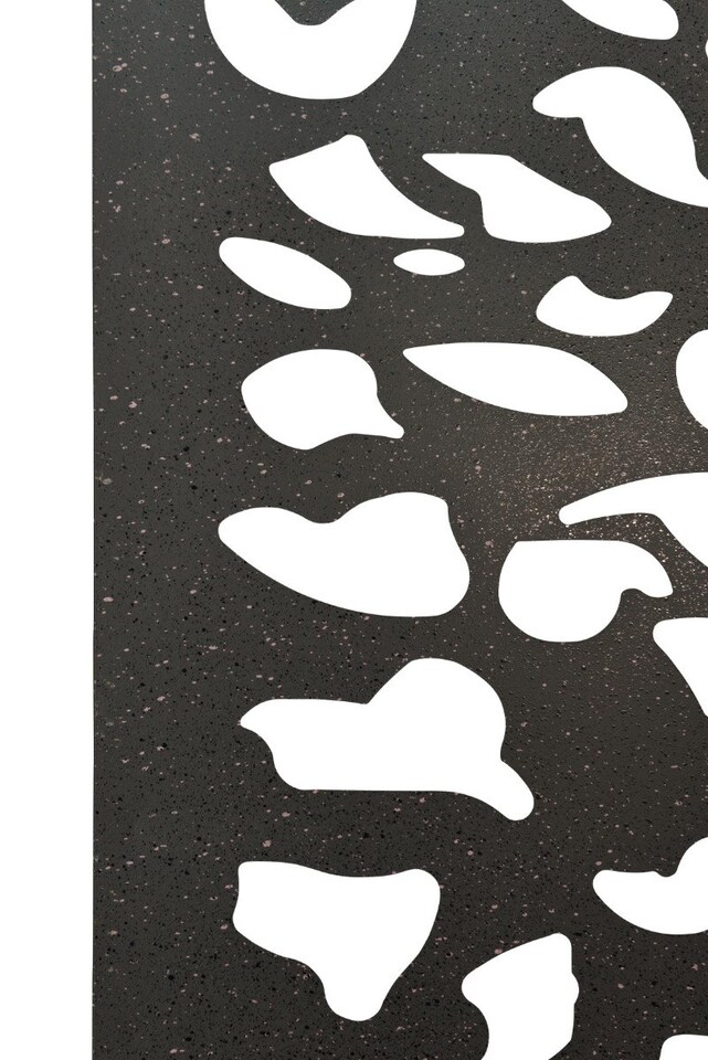 image 1 of Amarelle Extra Large Metal Leaf design Decorative Garden screen 120cm X 60cm | Multi