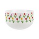 image 3 of Tulips Print Ceramic Bowl - Set of 6