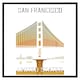 image 2 of San francisco (Picture Frame) Brown | XL