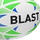 image 3 of Rhino Blast Rugby Ball - White/Blue/Green - 5
