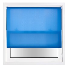 Daylight Roller Blind 215cm Wide x 210cm Long | Metal Fittings | Blue | Blue