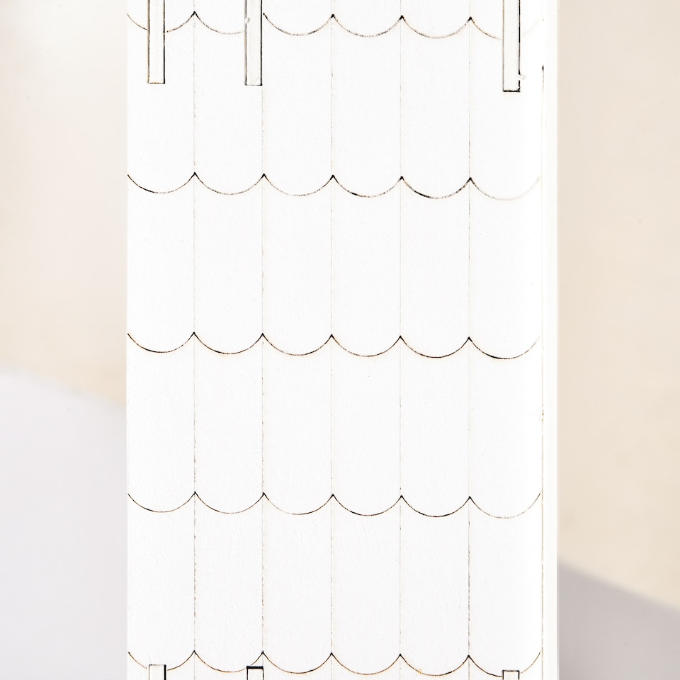 image 1 of HOMCOM 24Drawer Christmas Advent Calendar, Wooden LightUp Traditional Decoration, Adults Kids Countdown Holiday House w Lights Handle White