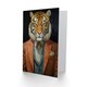 image 2 of Who Went Tea Suit Tiger Him Birthday Card