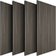 image 1 of Acoustic Wall Panels Sonic Wall II with Real Wood Veneer and Sound-Absorbing Felt | Grey | oak gray | 110 x 50 x 1.8 cm | 4