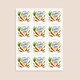 image 3 of Happy Easter Carrots Round Stickers 60mm - Sheet of 12