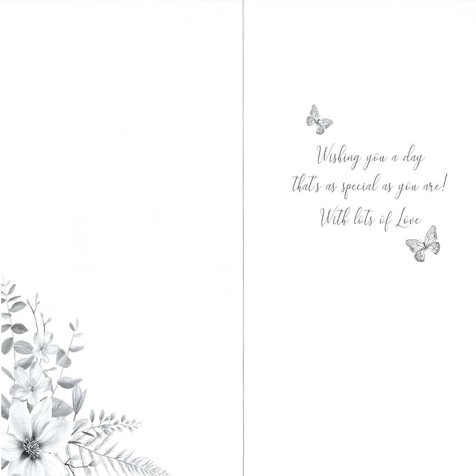 image 1 of Embellished Cake & Candle Granddaughter Birthday Card