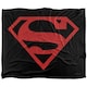 image 2 of Superman Contrast Logo Blanket - Multicoloured - One Size