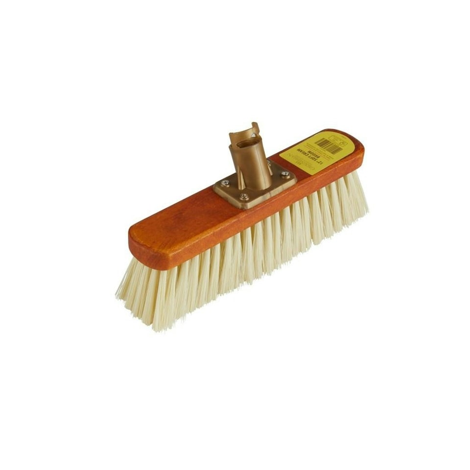 Groundsman Soft PVC Broom Head - Cream - 30cm