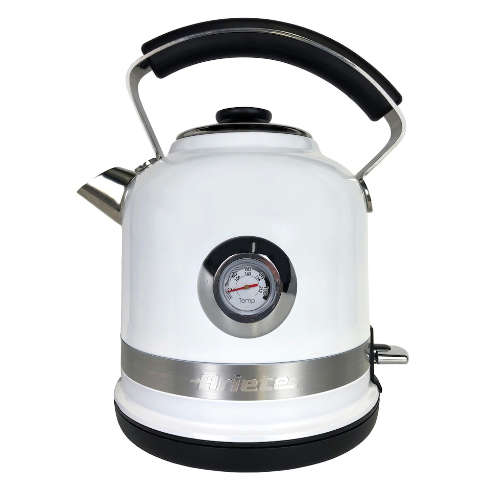 image 1 of Ariete 2854W Moderna Cordless Electric Kettle, 1.7 Litre Capacity, White