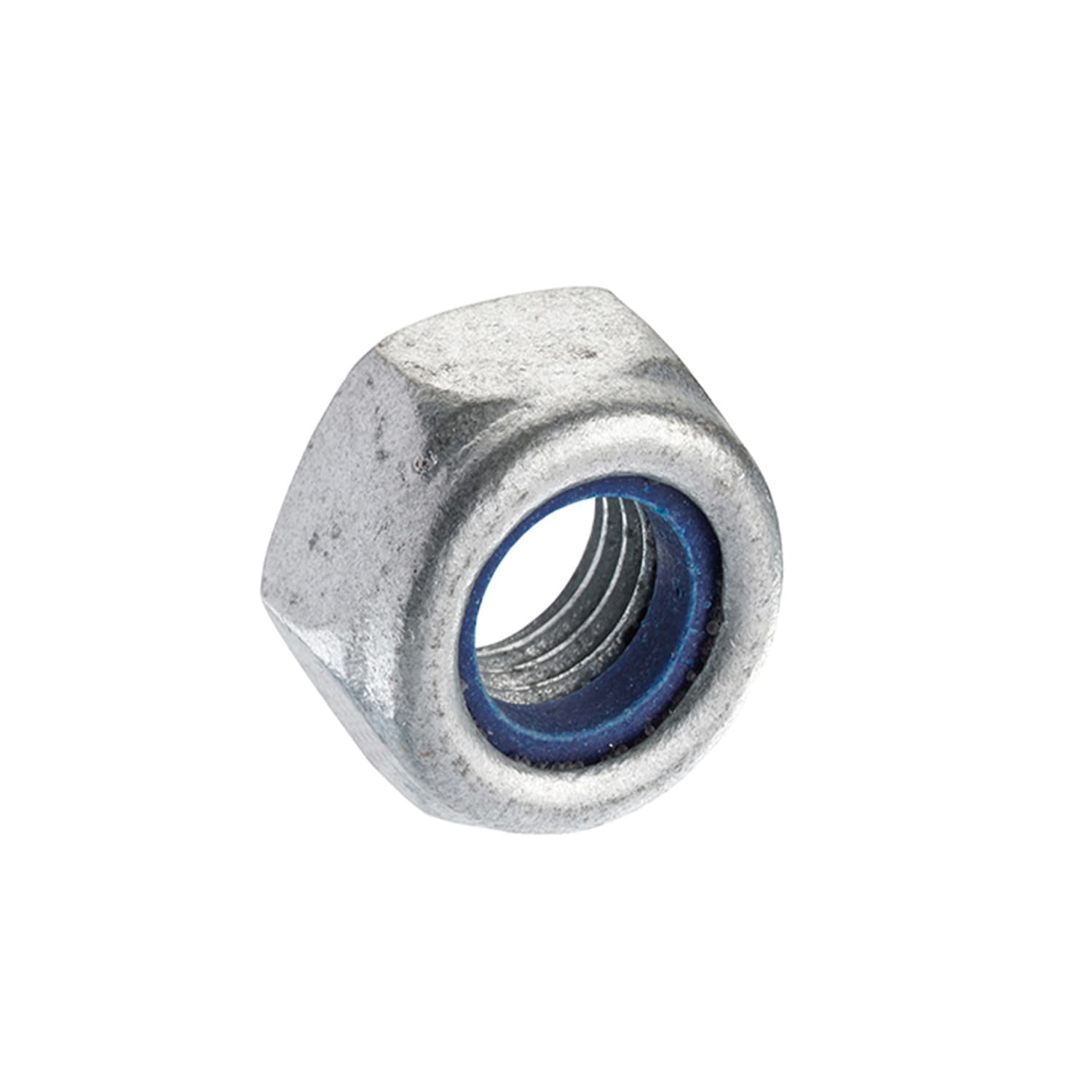 Unifix Class 10 Nylon Insert Nuts M16 x 2.00 DIN 985 in Silver