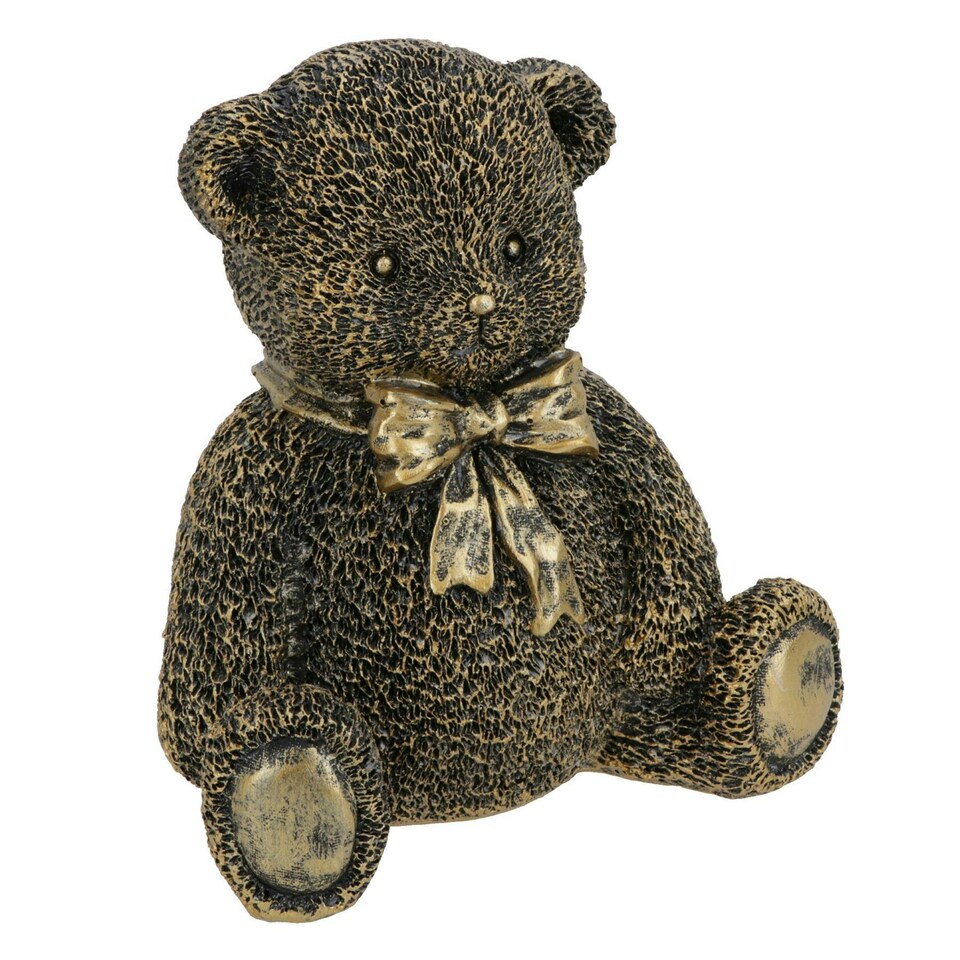image 1 of Teddy Bear Figurine Statue Ornament Resin Statue Sculpture Home Decor Gift