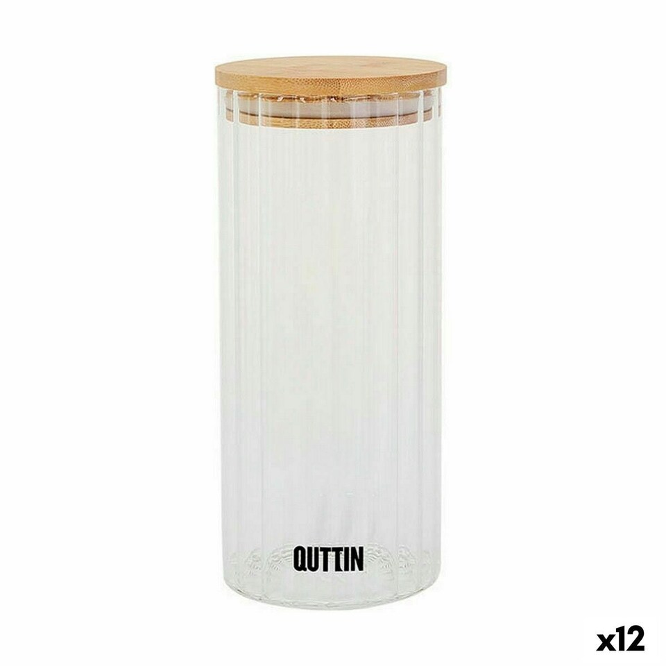 image 1 of Jar Quttin Borosilicate Glass 1,05 L (12 Units) N/A