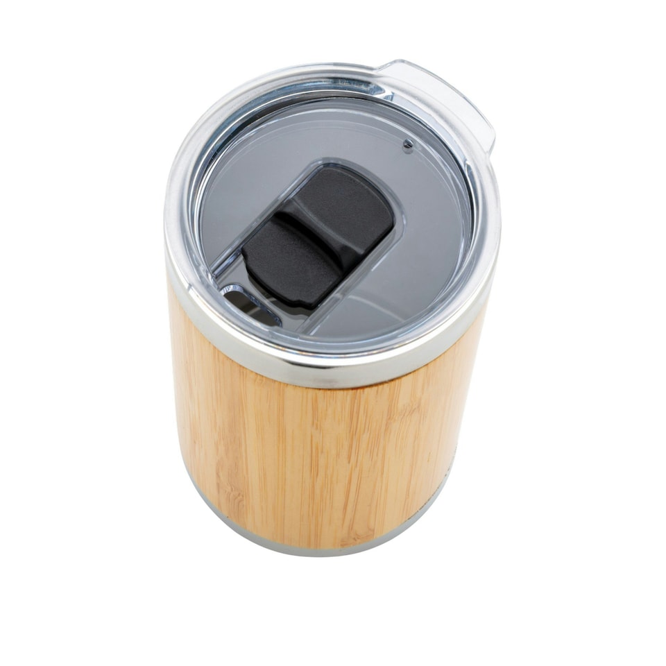 image 1 of XD Collection Coffee To Go Bamboo 270ml Tumbler - Brown - One Size