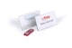 image 2 of Durable Conference Magnet Name Tag Badge Holders + Inserts | 25 Pack | 40 x 75mm