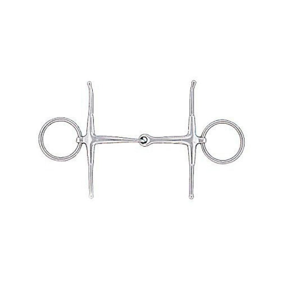 Lorina Single Jointed Fulmer Snaffle - Silver - 5in