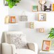 image 6 of Nicola Spring 5 x 7" Deep Photo Frames - Light Wood - 3D Deep Box Picture Frame Portrait Display Case (20 x 15cm) - Set of 2
