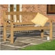 image 1 of 3 Seater Heavy Duty Wooden Bench (5ft x 3ft)