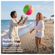 image 8 of Adult Unisex 50cm Multicoloured Inflatable Beach Ball Pool Party Toy