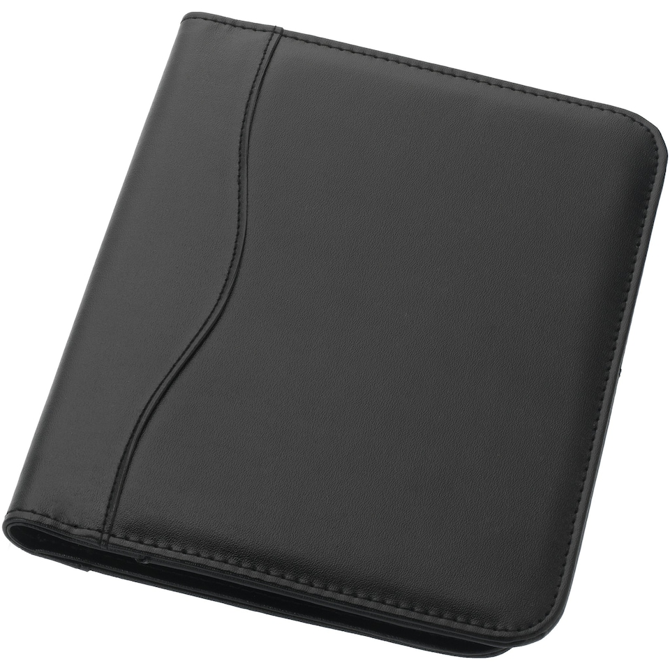 image 1 of Bullet Ebony A5 Portfolio - Solid Black - 17.5 x 23 x 1.5 cm