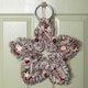 image 10 of 35cm Frosted Hanging Christmas Star Wreath with Red Jingle Bells & Wooden Stars