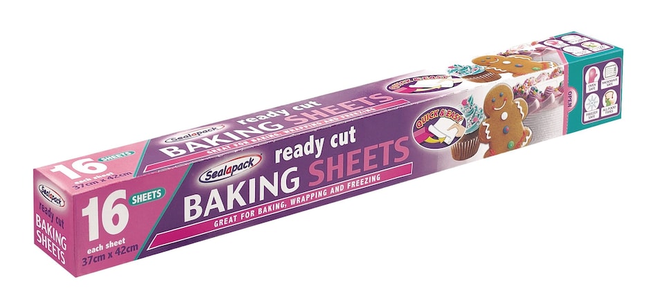 Seal-A-Pack Baking Paper Sheets 37cm x 42cm