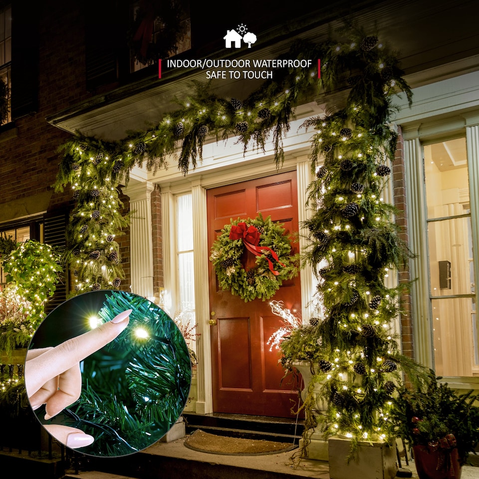 image 1 of NETTA LED Fairy String Lights Outdoor and Indoor Plug In